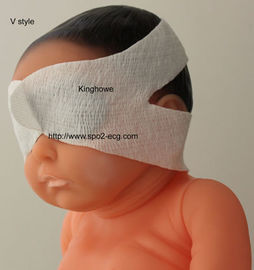 Porcellana Forma unica elastica della maschera di occhio dell'infante neonato meno pressione FDA/norma del CE fornitore