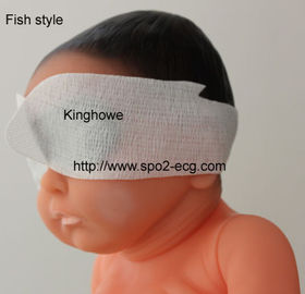 Porcellana Maschera di occhio infantile del neonato di stile del pesce per il trattamento di fototerapia fornitore