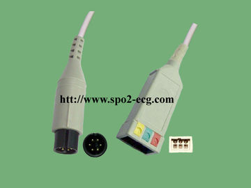 Porcellana Cavo medico pro del cavo di GE ECG aa 1000 sistema multi- della spina di collegamento di 2/6 Pin fornitore