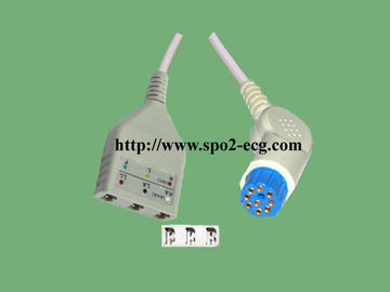 Porcellana 12 piedi di ECG dei cavi/TPU ECG di Pin paziente Artema compatibile del cavo 10 fornitore