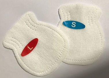 Porcellana S L prodotti unici di cura del bambino di stile di dimensione per i guanti neonati dell'elastico del tessuto fornitore