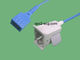 Clip del dito di Datex_Pediatric, cavo blu di 3ft &amp; sensore pin_SAF-F_spo2 di DB9M 9 fornitore
