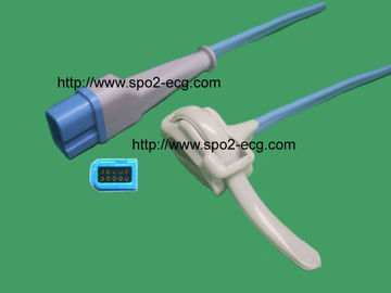 Porcellana Pin adulto della clip 10 del dito del sensore Spo2 di Spacelabs per colore di blu grigio dell'ospedale fornitore