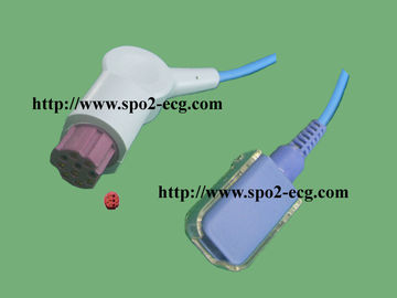 Porcellana 8 piedi di cavo blu 660/905 - del sensore Spo2 emettitore 2 per adulto/pediatrico fornitore